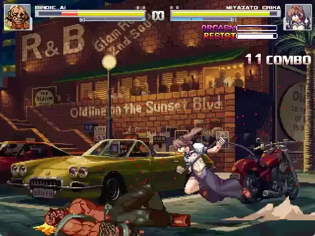(Mugen Ryona)Birdie VS Erika