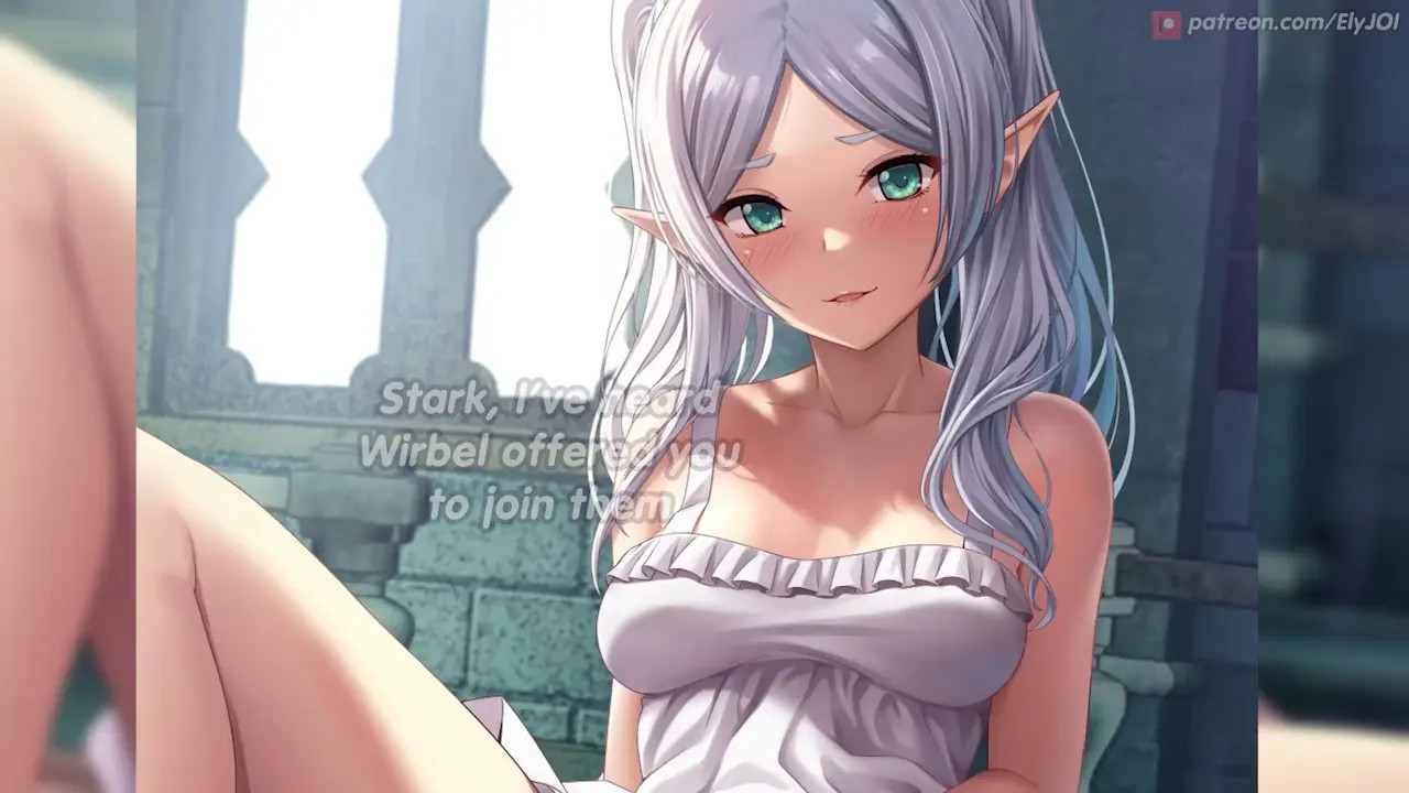 Frieren bullies you for having a small penis (JOI, sph, censored, humiliation,femdom)