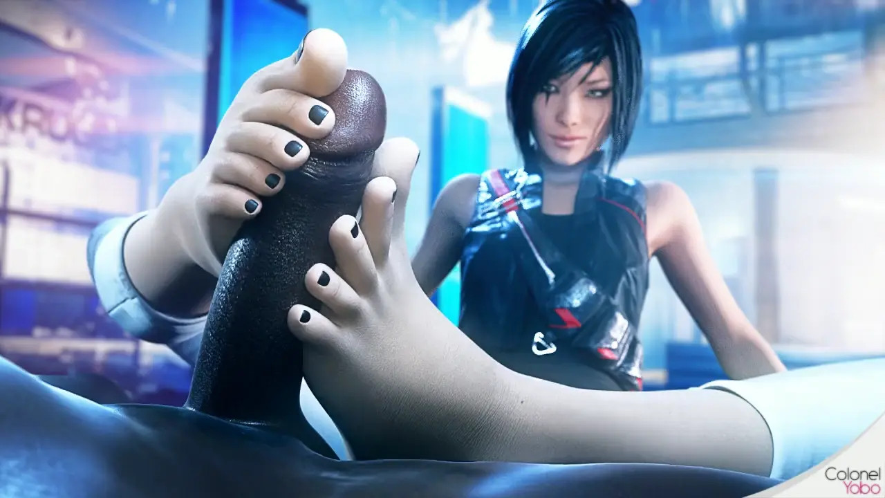 Faith footjob