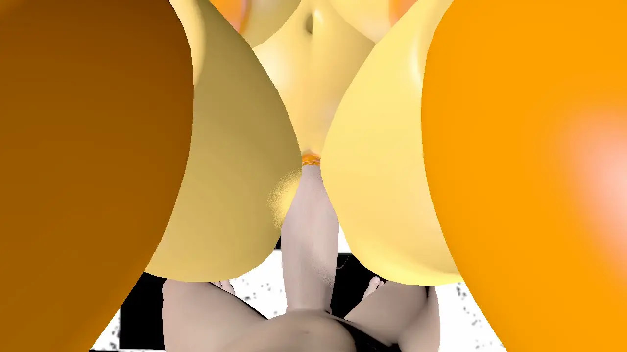 Chicka porn. Test 3D animation. Sound