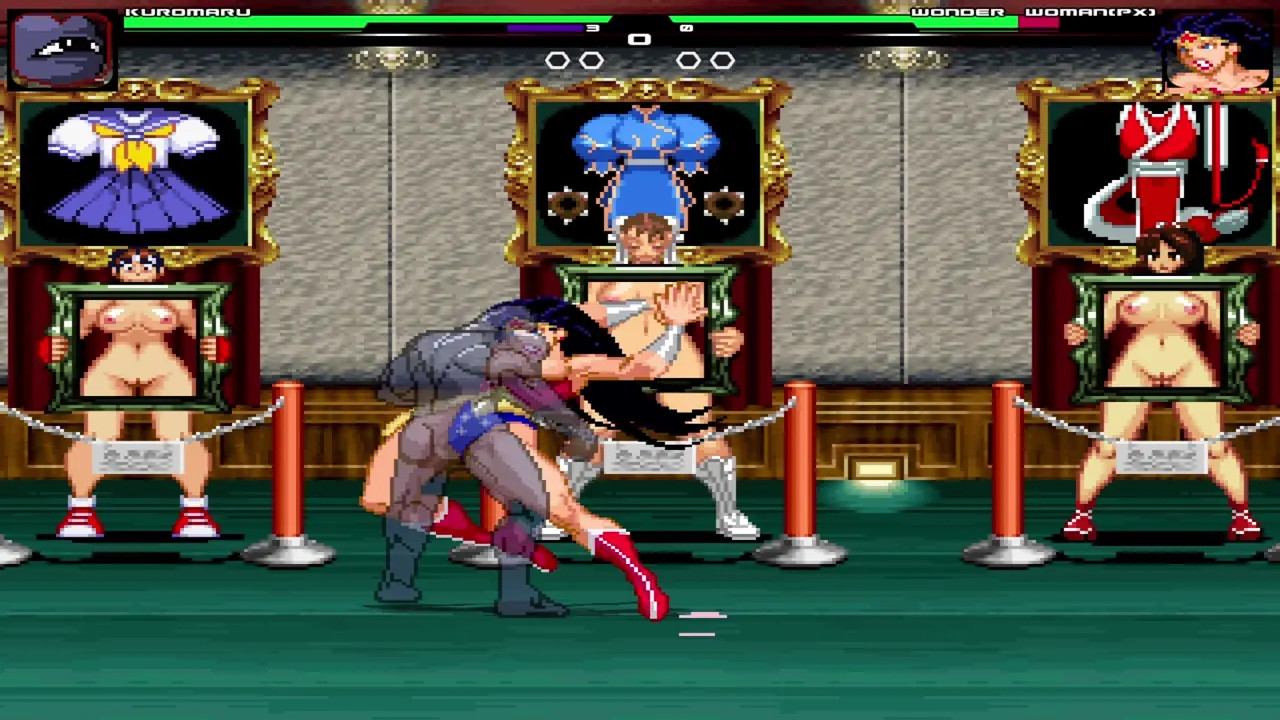 Kuromaru FUCK Wonder Woman
