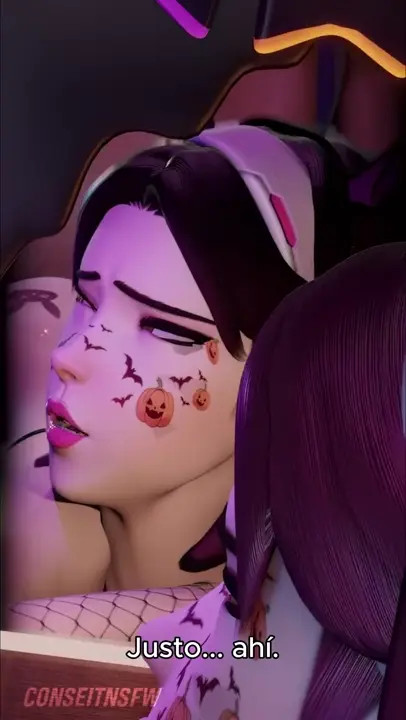 D.Va Halloween After Party - Sub Español [Conseitnsfw]