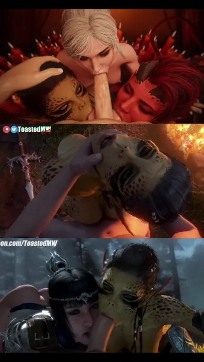 Lae'zel Splitscreen (Vertical)