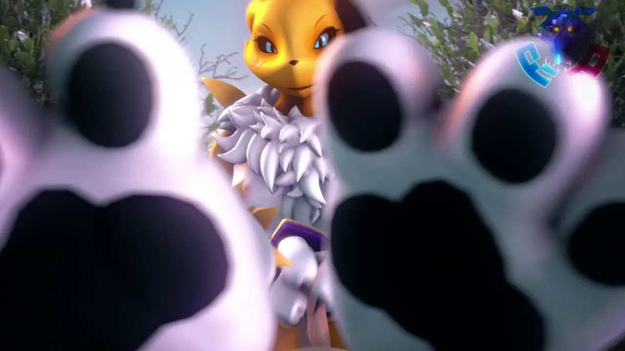 Renamon Handjob Pov