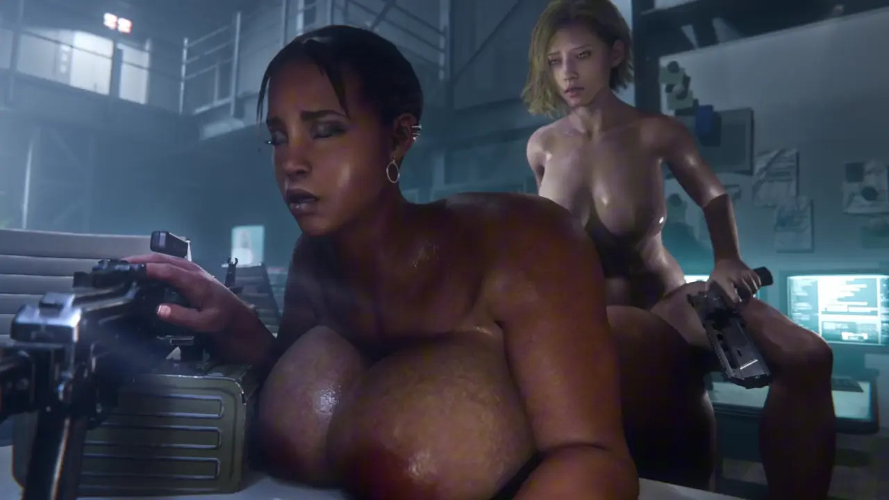 Sheva & Grace | Desk Job [NO WM][FUTA&NUDE][4K60FPS]