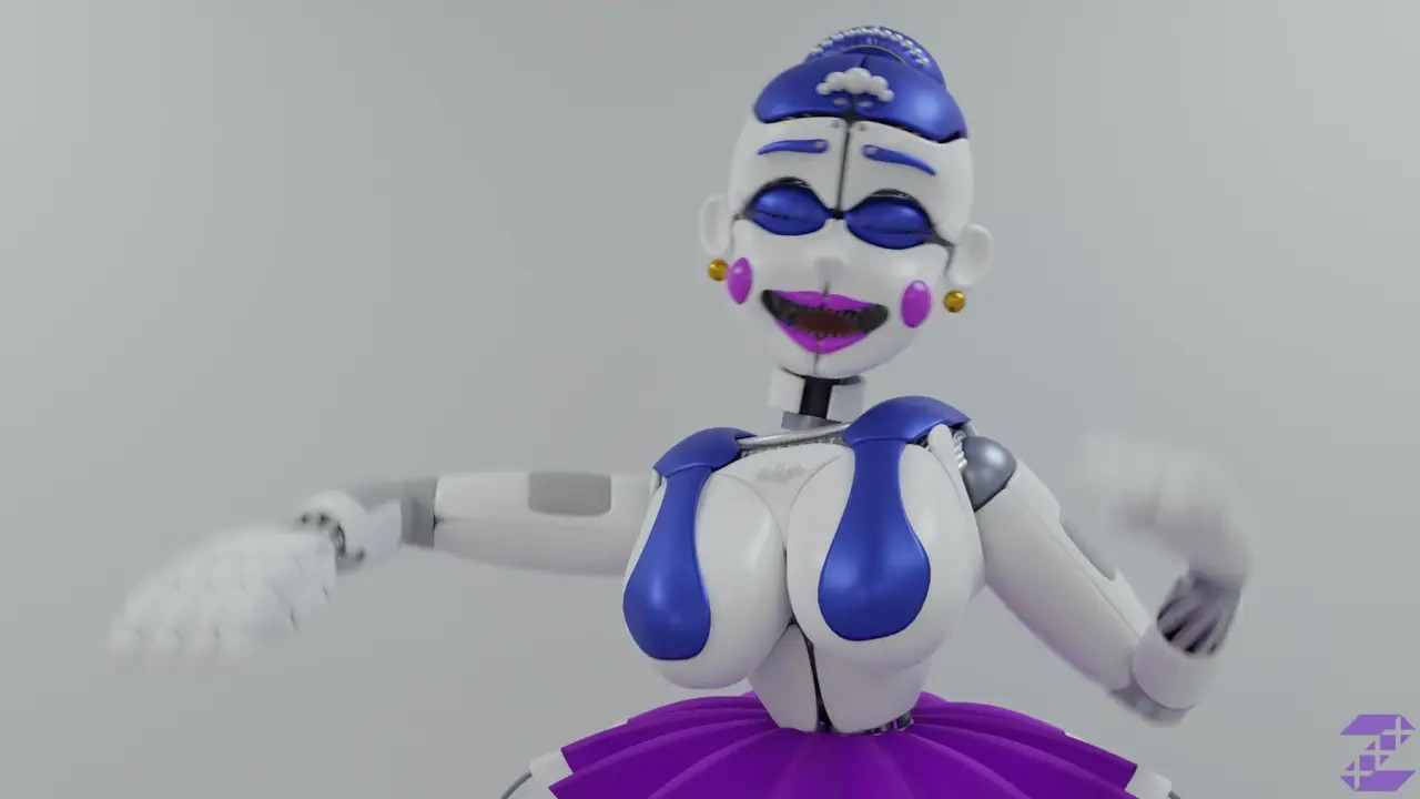 Ballora's Boobs is shaking
