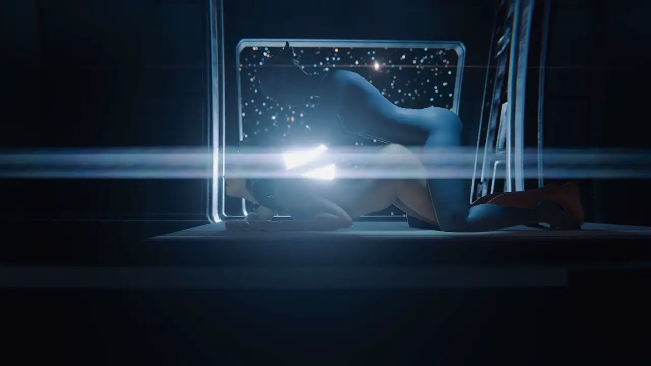 Miranda vaginaldogged by Liara