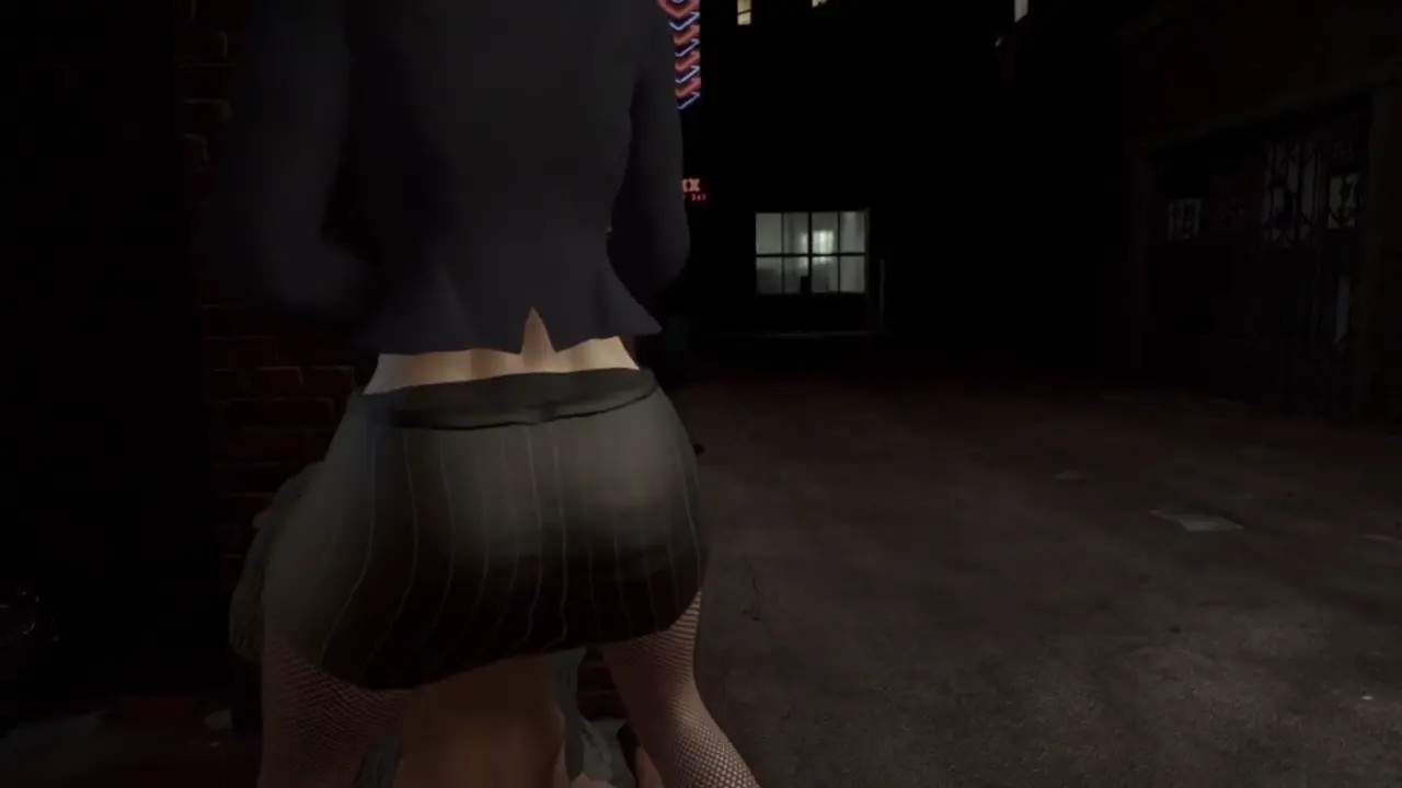 A Man Sucks her Dick in a Gateway