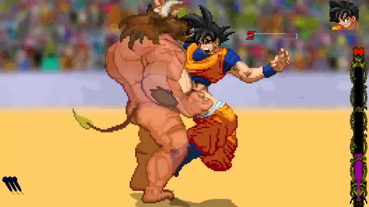 MUGEN Request#41: Minotaur Fucks Son Goku