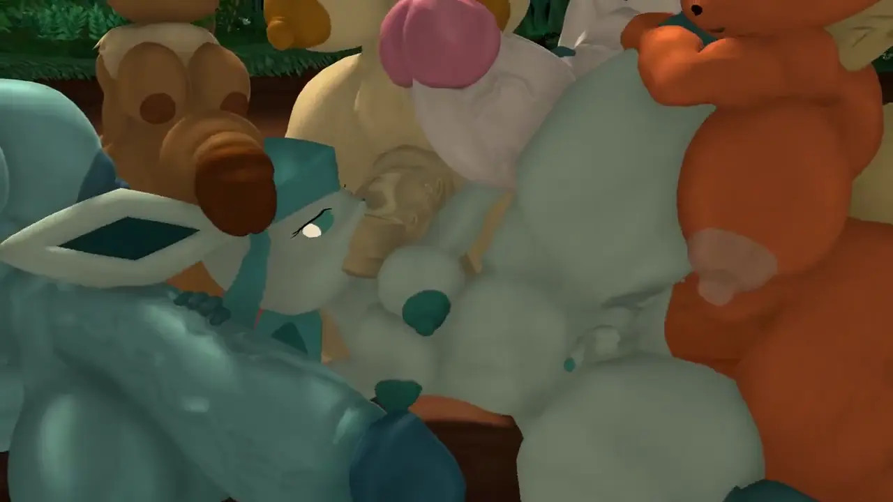 Busty boy glaceon gets futadomed