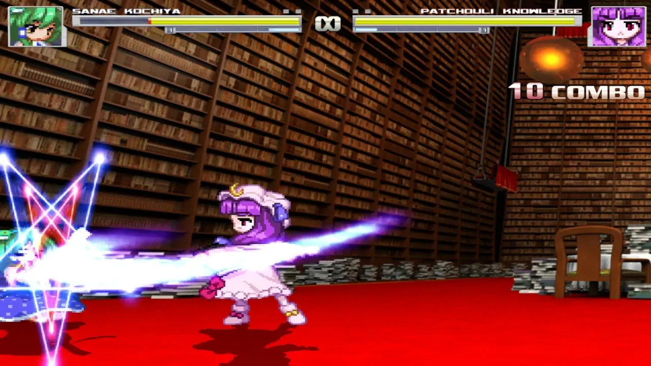 Sanae Kochiya vs Patchouli Knowledge