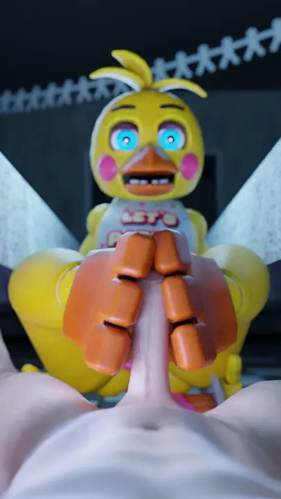 Toy Chica FootJob Pov [RookieAnimator210]