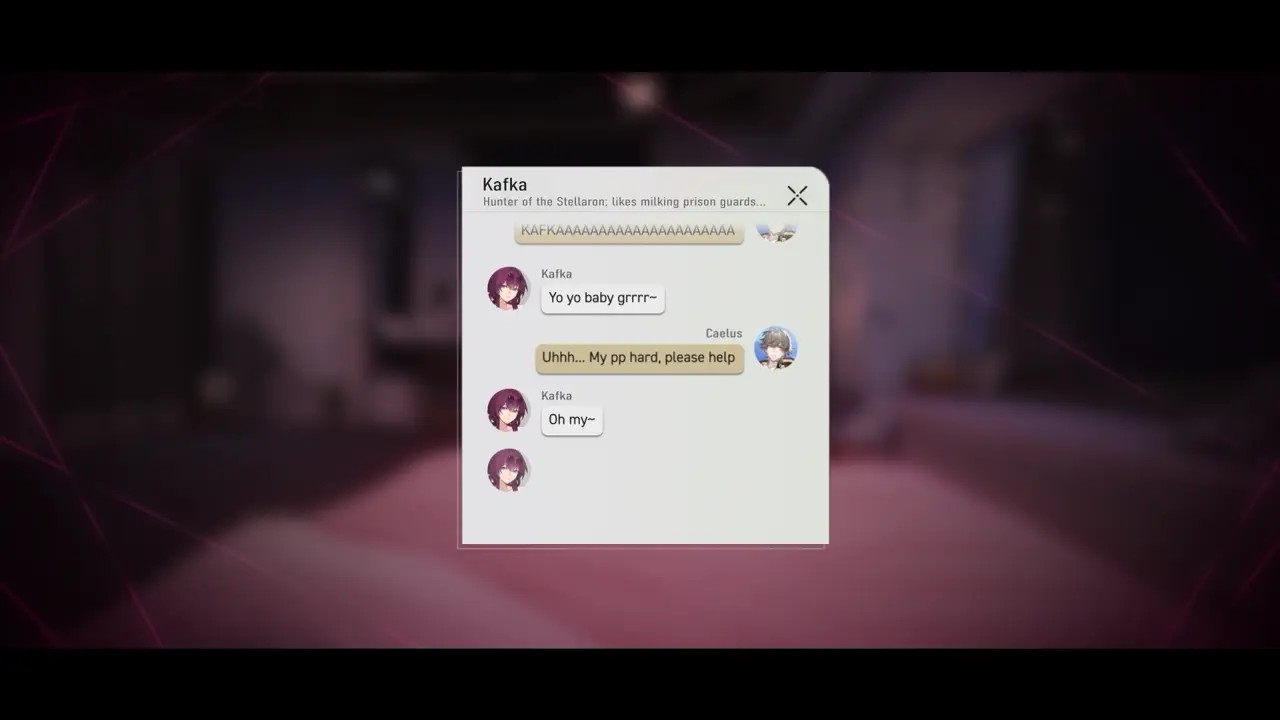 [Animated, Voiced, Preview, No Male VA] Kafka's Secret Rendezvous