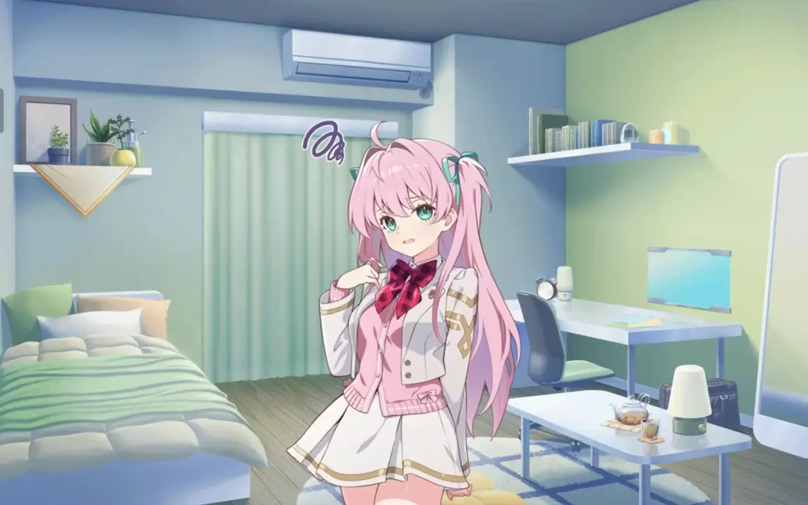 Meru Momozono (蒼き穹舞うフラットスピン) - Muv-Luv Girls Garden