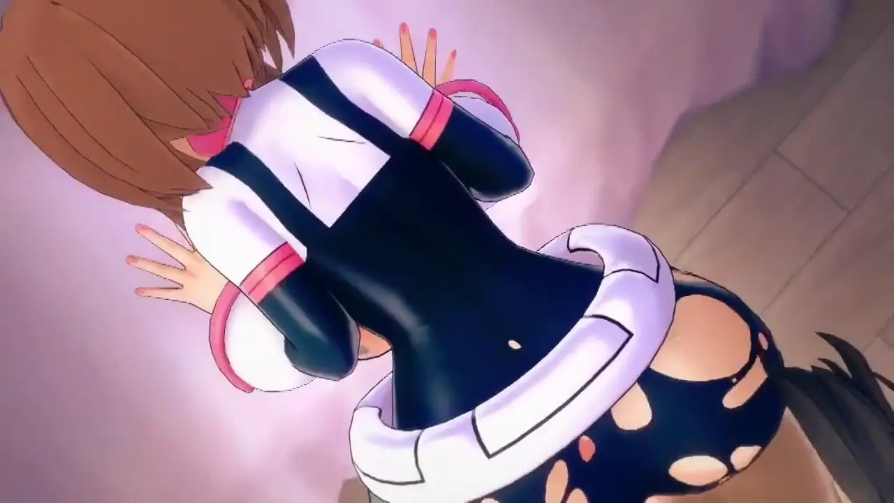 Ochako Uraraka Bubble Butt Pounding