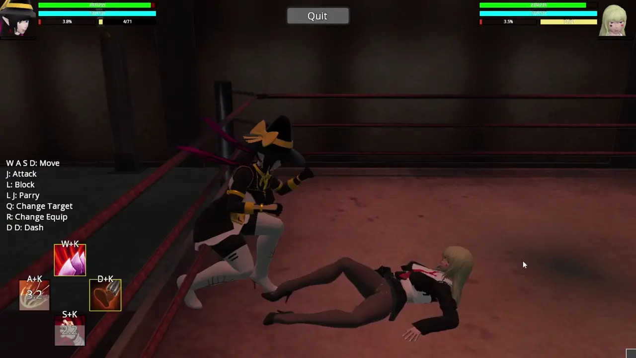 WWFL: Nepenthes VS ROXXANNE (BET MATCH)