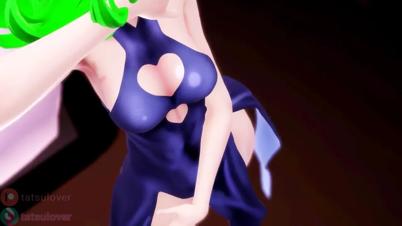 【R-18 MMD】 Tatsumaki's Counter attack