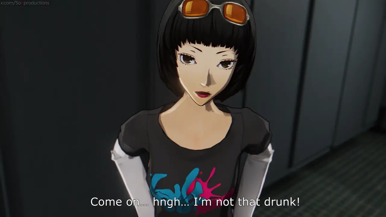 Alone with ohya - persona 5 [alon with series]