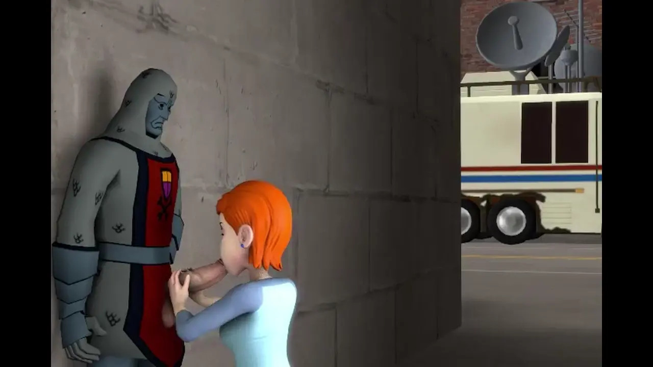 Gwen Tennyson blowjob forever knight