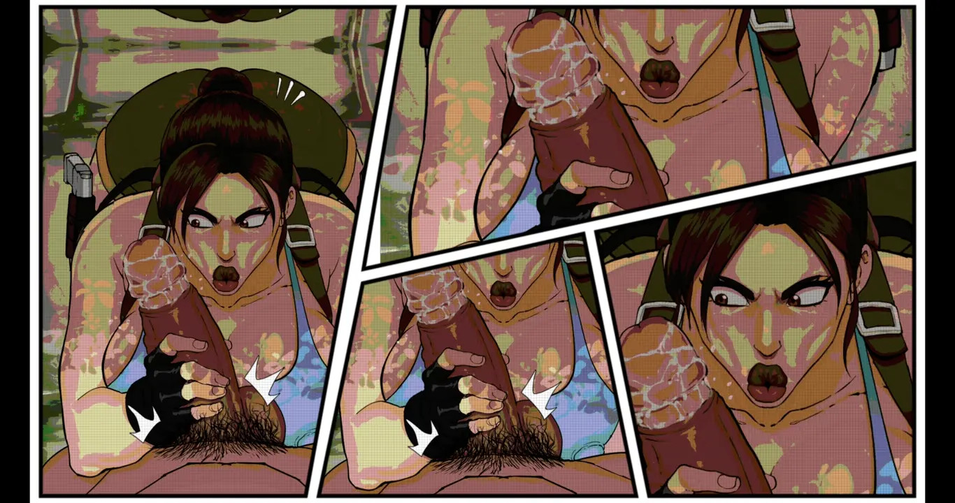 Lara Croft Blowjob [Cyberboi] fan edit