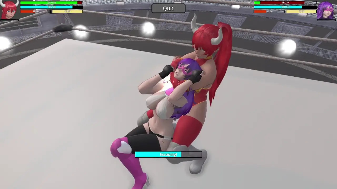 Charlend vs Leria Sandrago - Test of Strength