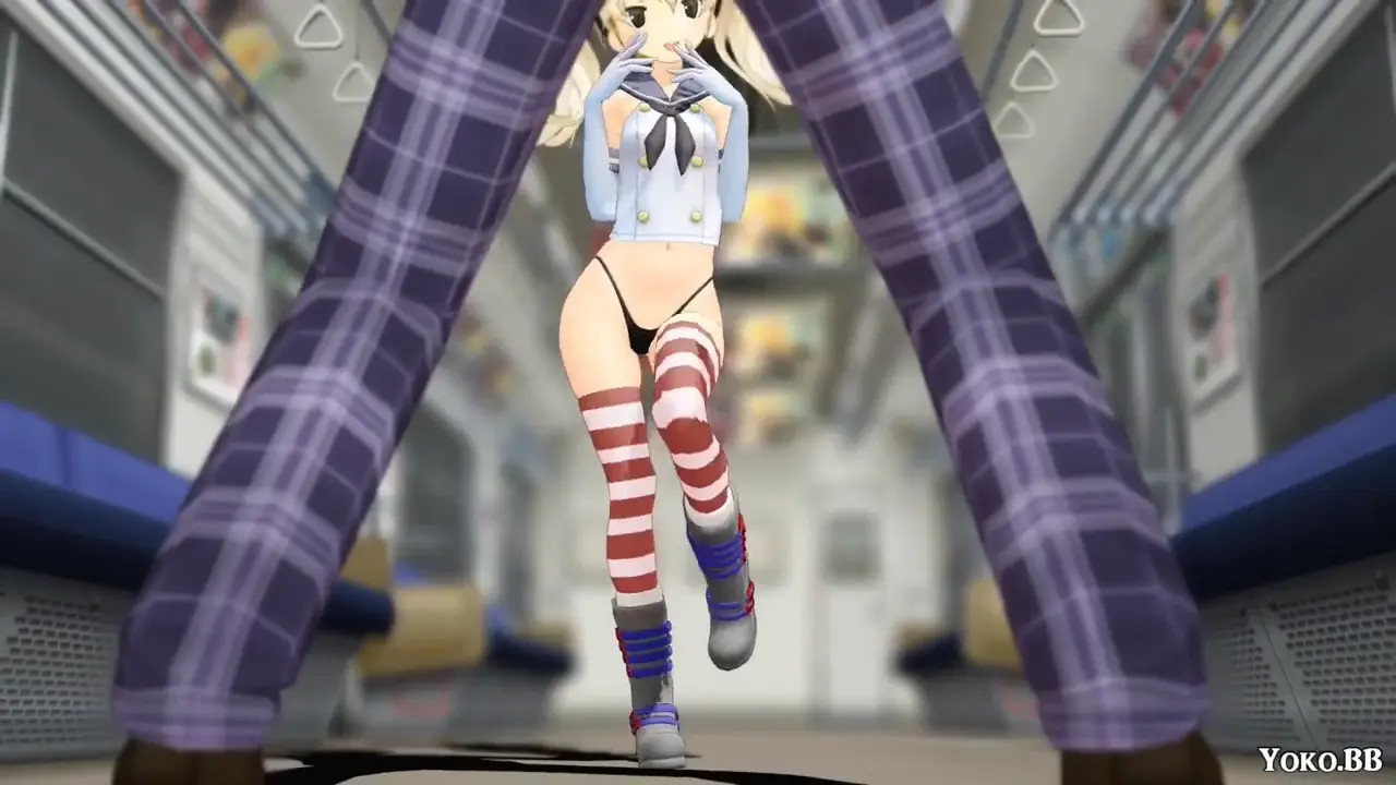 YokoBB Shimakaze Brat Ballbuster MMD