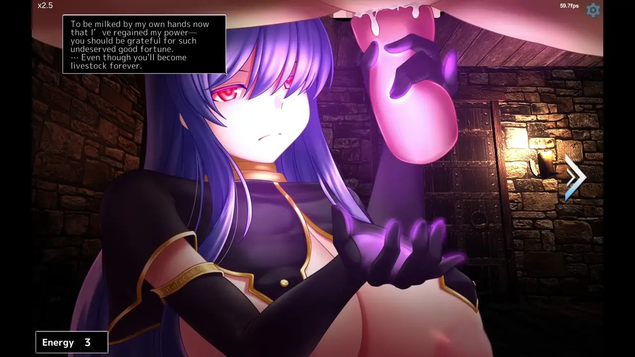 Succubus of Wisdom and Despair - (Handjob w Toy Scene)