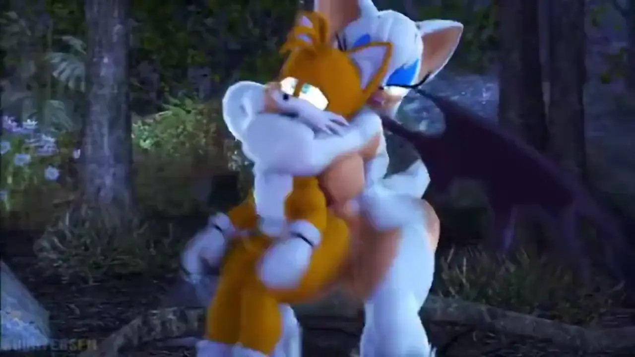 Werebat Rouge smashing Tails Anus