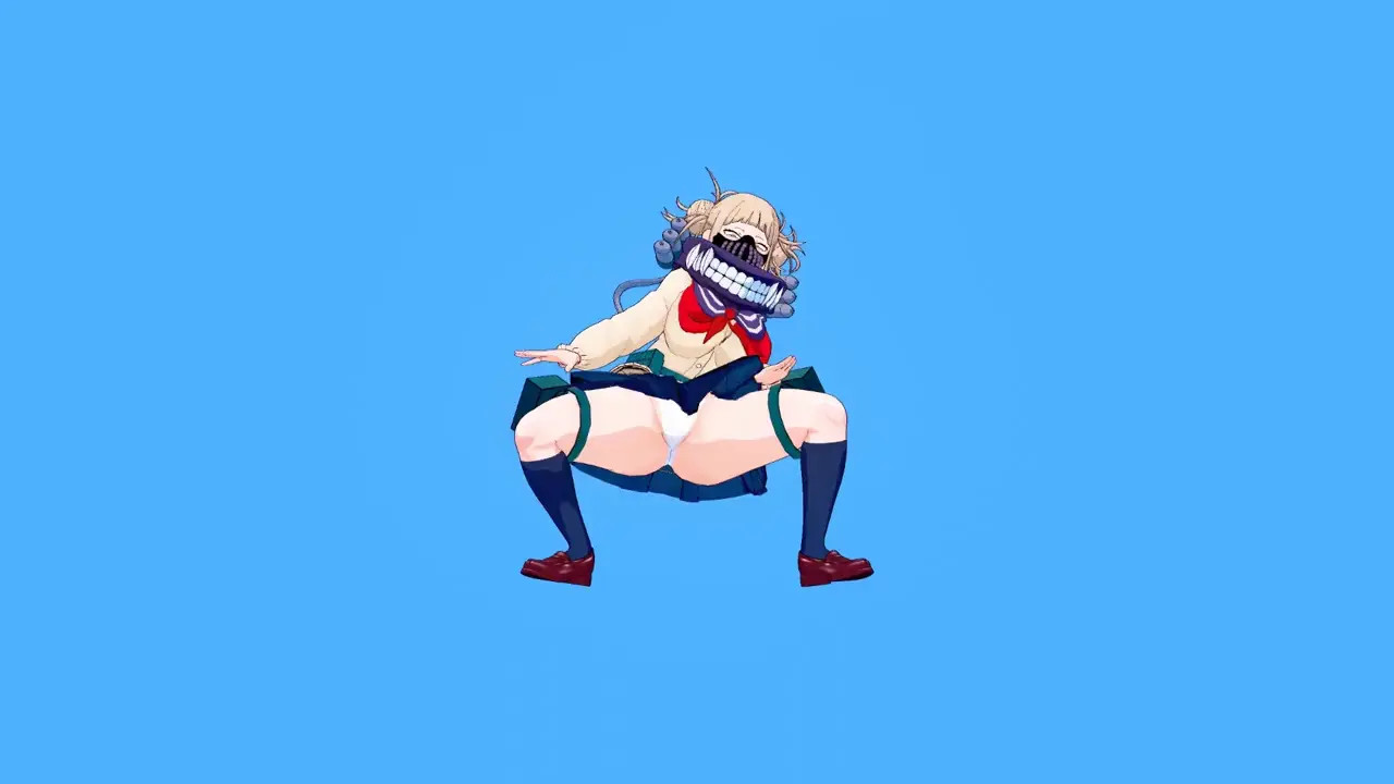 Himiko Toga x Uraraka Ochako - エッッックササイズ【BNHA R18】