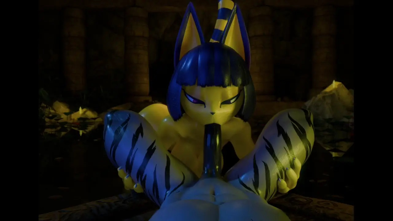 Ankha POV Blowjob (Added Sounds)