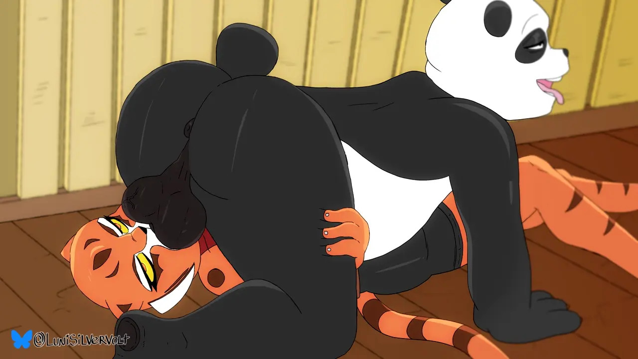 Tigress is the panda’s plaything