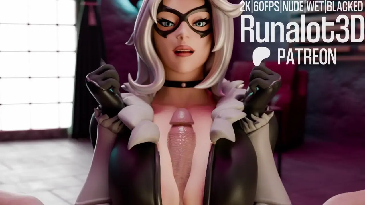 [FORTNITE] Black Cat Boobjob