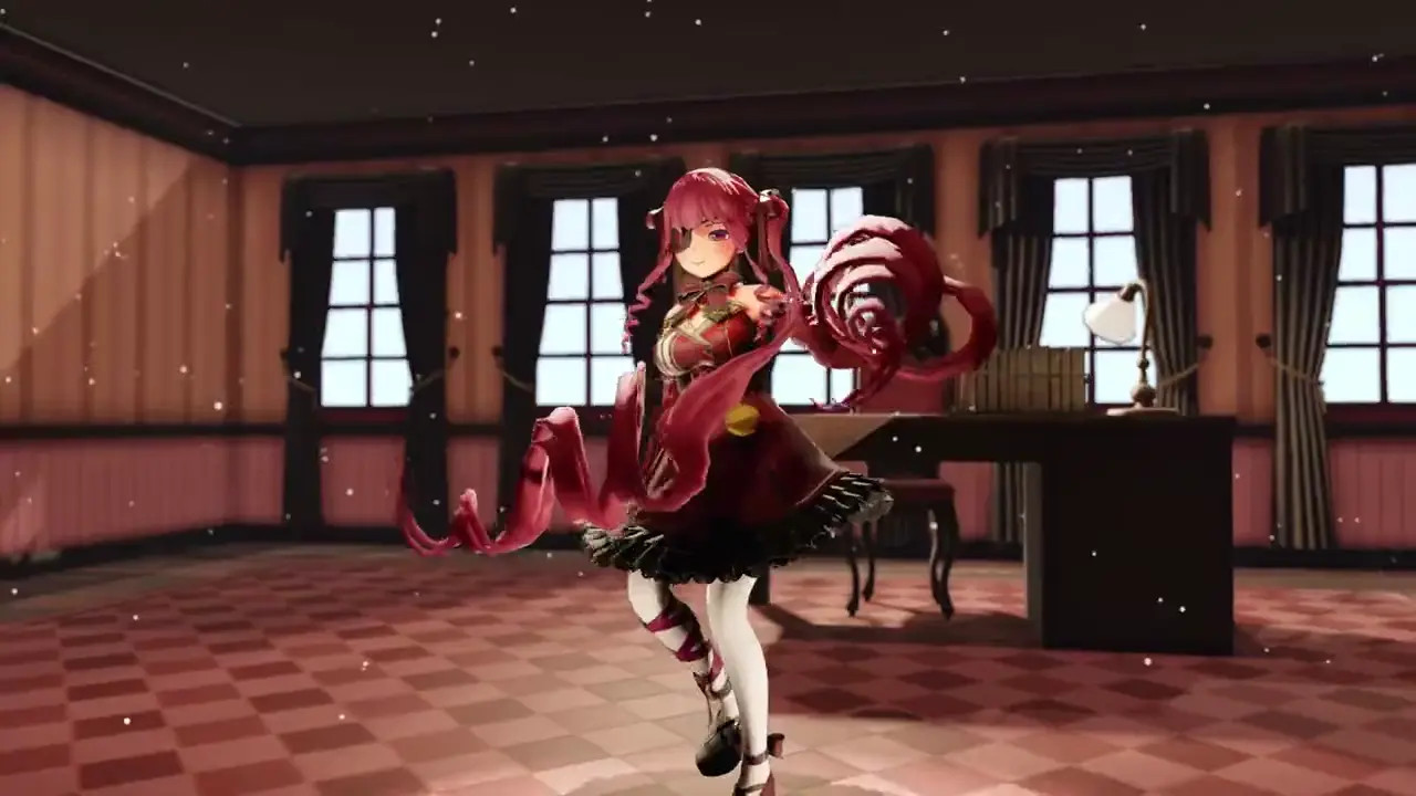 Houshou Marine Stripdance - Renai Saiban