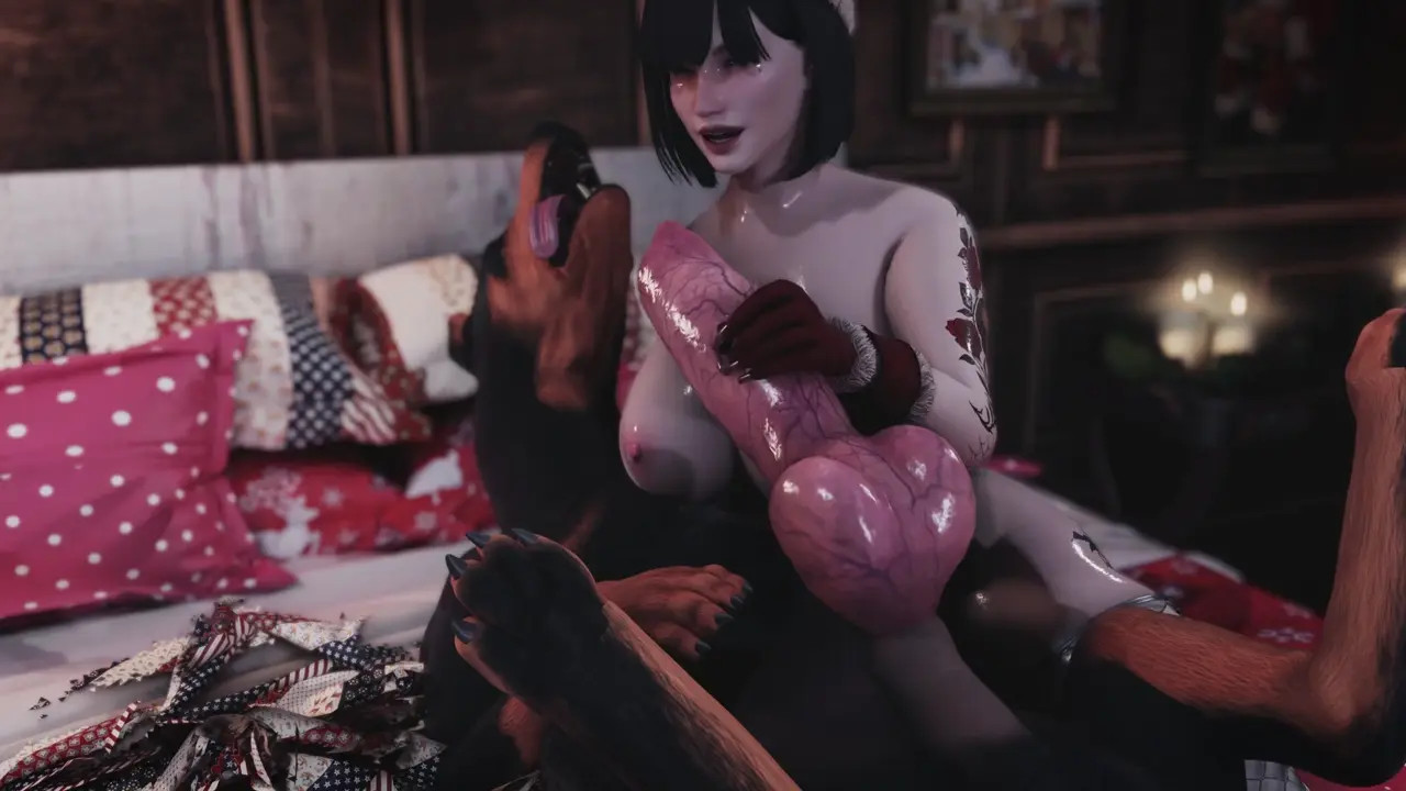 Cucked By Dog Cock - A Christmas Story Pt. 3(4K)