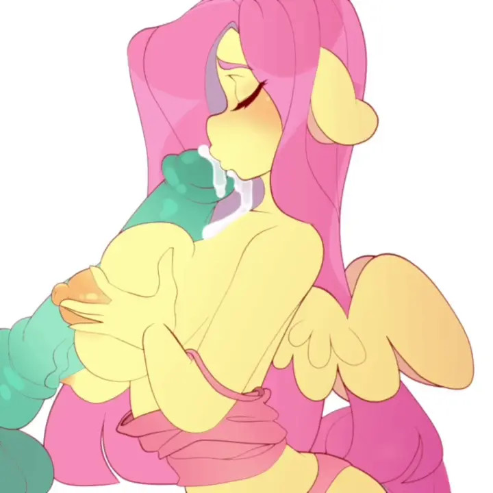 Fluttershy Titjob