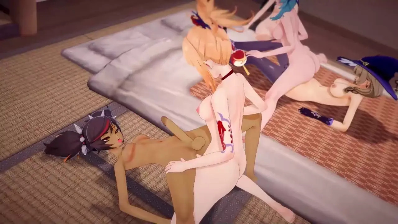 Genshin Futa Orgy