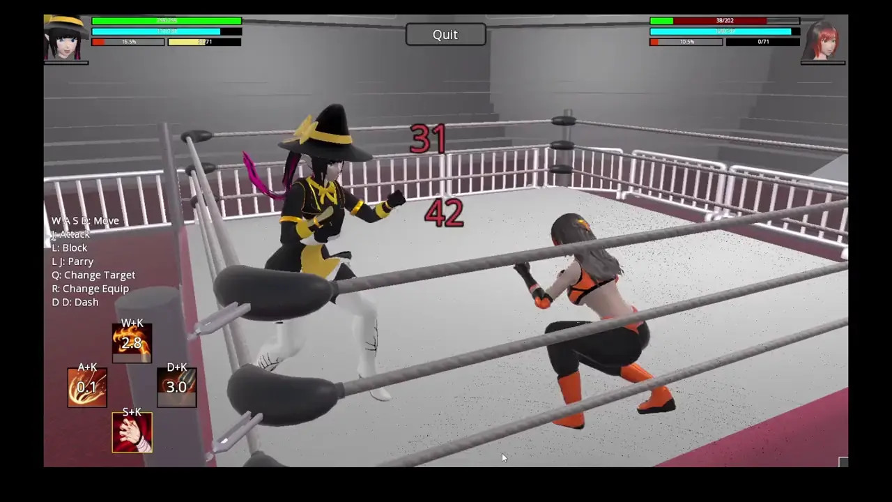 SSFL: Nepenthes vs Iyo (showing the ropes)