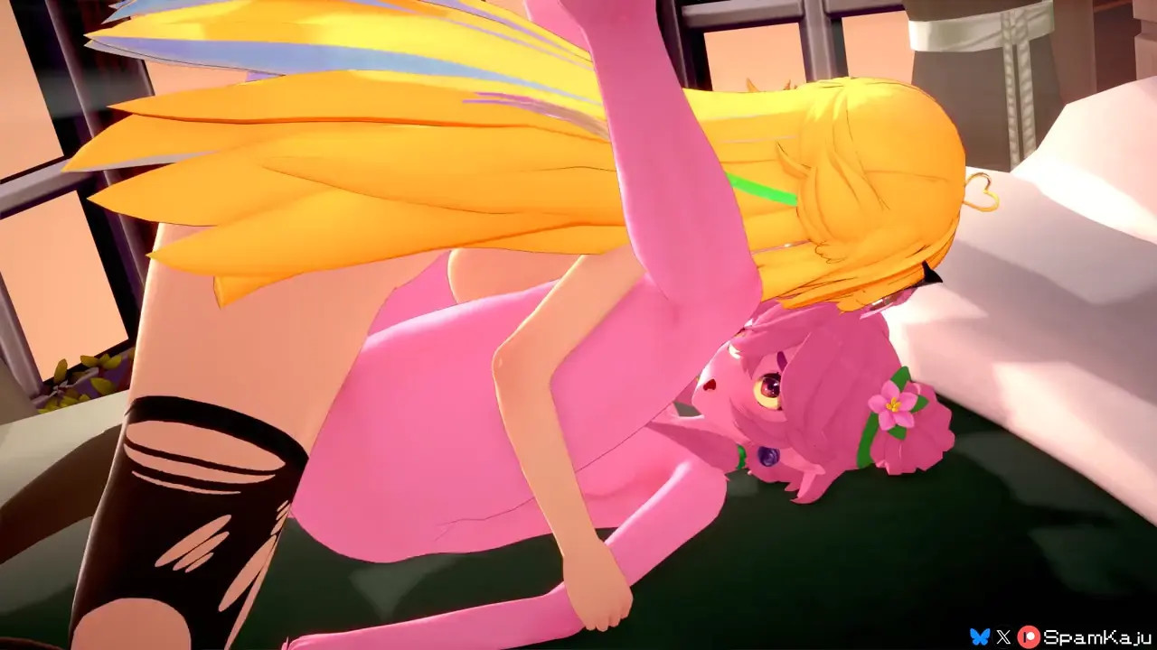 Froggyloch's fat ass gets mating pressed til she squirts by Futa Arielle (SpamKaju)