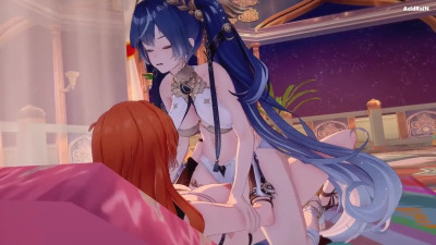 Iuno X Augusta Futa sex video (WuWa)