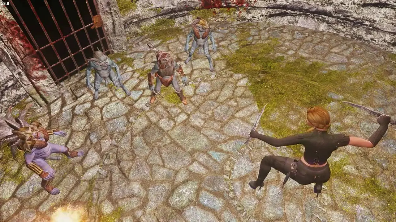 Skyrim Beastly Arena Round 1