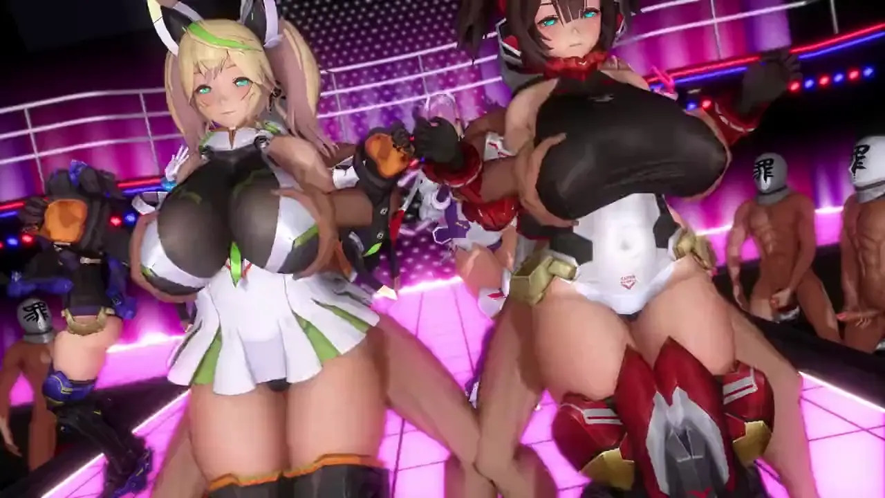 [MMD]Gene & Asra Ninja - Dynamic hip swing dance