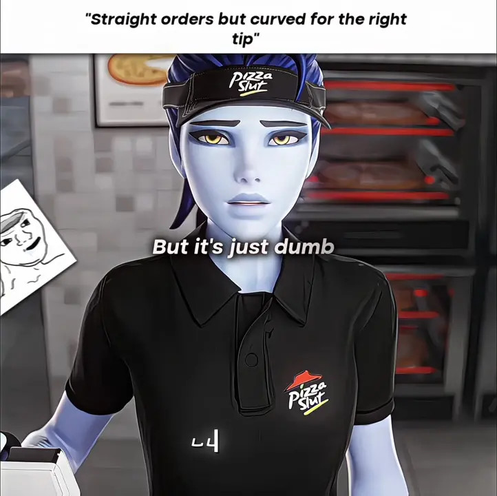 'Pizza slut'  Widowmaker Edit
