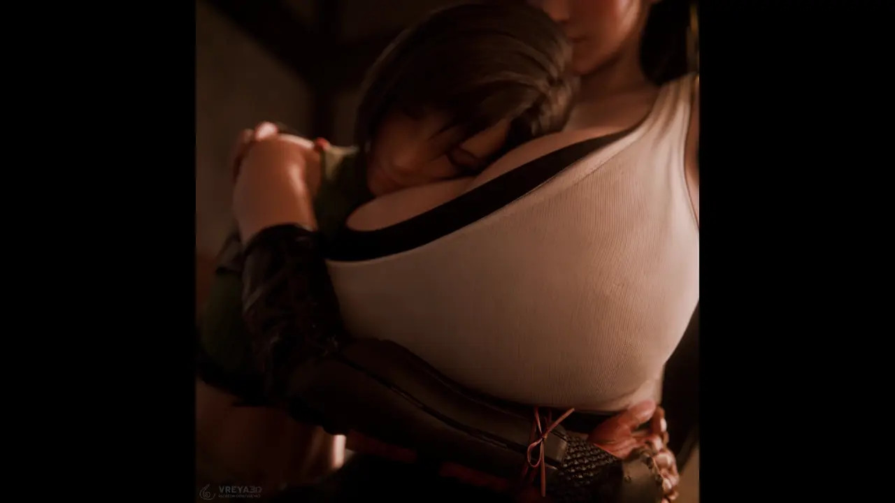 Tifa & Yuffie Cuddles [Vreya3D][4K60FPS]