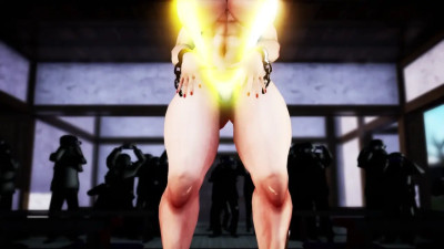 【Touhou MMD】Yuugi-san shows off at the bar