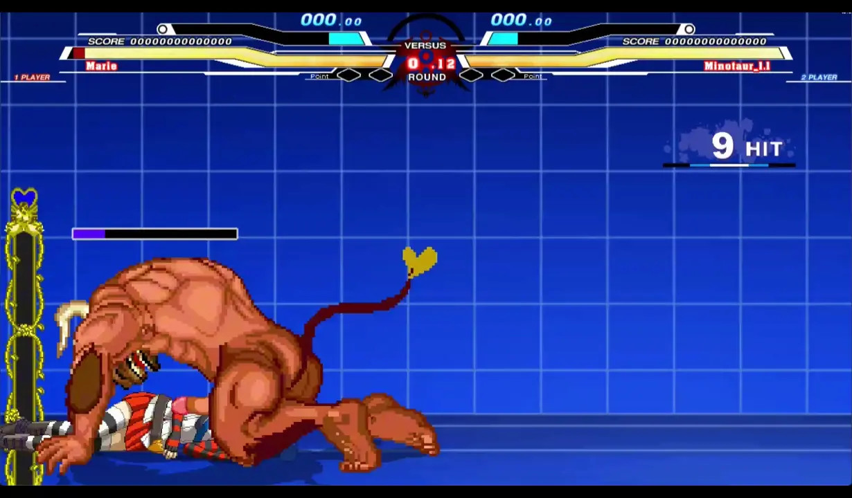 (P4G) Marie vs Minotaur