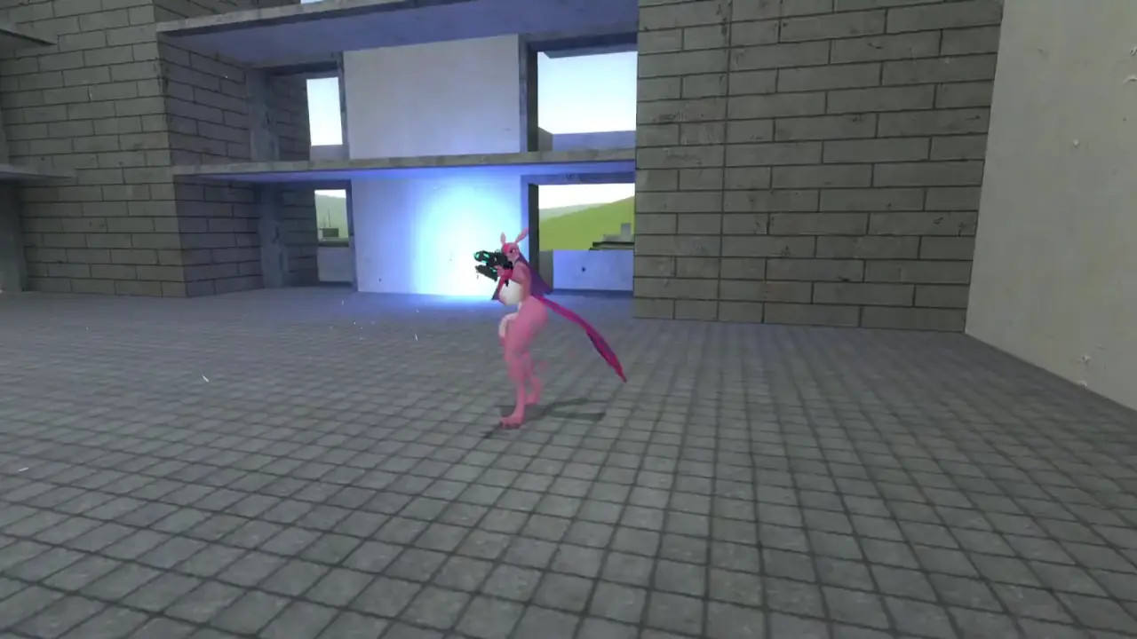 Lizard girls fight (Lovander)