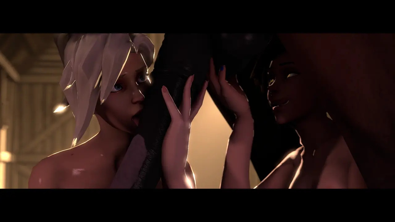 Mercy & Tracer Horse (Nude)