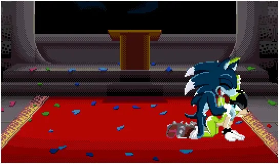 Surge knotted by Werehog