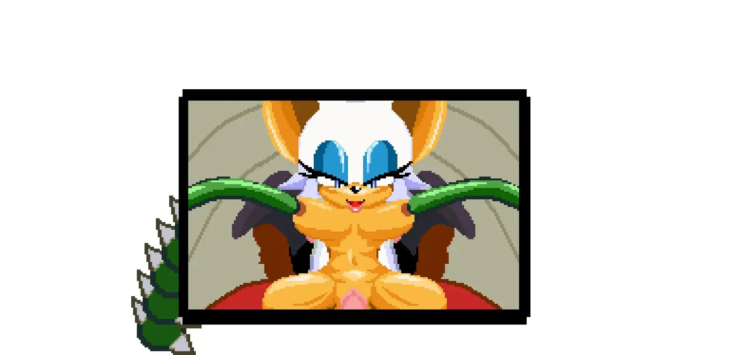 Rouge and Piranha Plant [Nick8000]