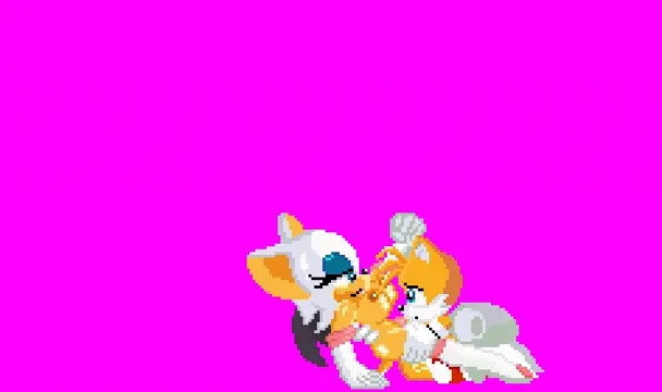 Rouge's powerfull kiss